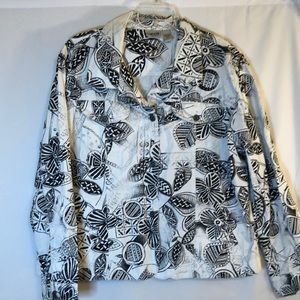 Chico’s Jacket with Sequin Embellishments